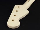 PMO Allparts  neck for Precision Bass®, maple fretboard, 10" radius, 20 frets, sanded/unfinished