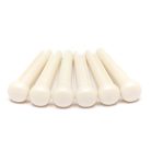 PP-1100-01 Graph Tech TUSQ Traditional style bridge pins, set of 6, white