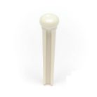 PP-1142-00 Graph Tech TUSQ Traditional style bridge pins, set of 6, white with 2mm mother of pearl inlay