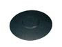 PP-1 Hayman  practice drum pad, to be placed on snare drum, rubber, 14", extra thick center section