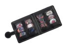 PP-412 Boston  pick pouch, black, PVC, with 12 celluloid picks