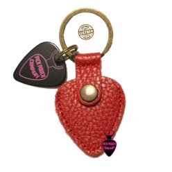   PPC-01/RD PickPouch Company  genuine Italian leather pick pouch, 351 shape, red