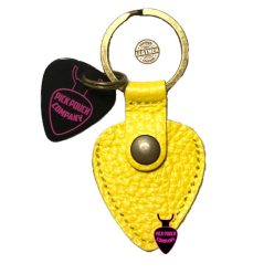   PPC-01/YEL PickPouch Company  genuine Italian leather pick pouch, 351 shape, yellow