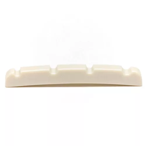 PQ-1214-00 Graph Tech TUSQ electric bass nut (Fender Jazz Bass), curved bottom, slotted