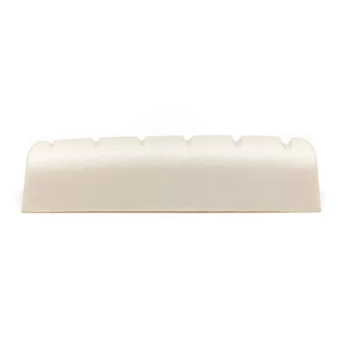 PQ-M600-00 Graph Tech TUSQ acoustic guitar nut (Martin), angled bottom, slotted