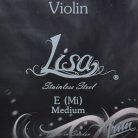 PR-1211 Prim Lisa violin string E-1, medium, removable ball end, stainless steel