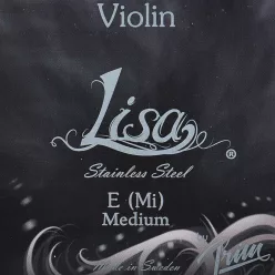   PR-1211 Prim Lisa violin string E-1, medium, removable ball end, stainless steel