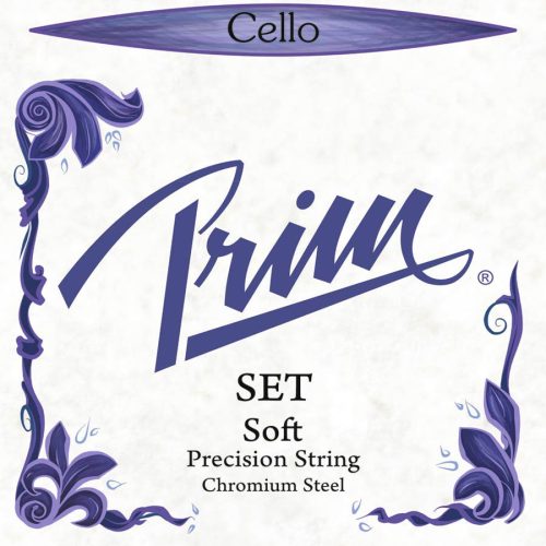 PR-3000 Prim  cello string set 4/4, light, chromium steel