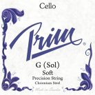 PR-3003 Prim  cello string G-3 4/4, light, chromium steel