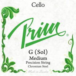 PR-3013 Prim  cello string G-3 4/4, medium, chromium steel