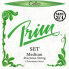 PR-3950 Prim  cello string set 3/4, chromium steel