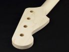 PRO Allparts  neck for Precision Bass®, rosewood fretboard, 10" radius, 20 frets, sanded/unfinished