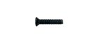 PS-01-BK Boston  pickup bolt, 2,6x12mm, 12pcs, flat countersunk, black