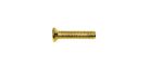 PS-01-GD Boston  pickup bolt, 2,6x12mm, 12pcs, flat countersunk, gold