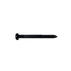   PS-10-B Boston  pickup screw, 2,6x25mm, 12pcs, dome head, tapping, black