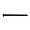 PS-12-B Boston  pickup screw, 2,6x35mm, 12pcs, dome head, tapping, black