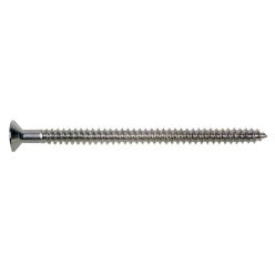   PS-13-N Boston  pickup screw, 2,6x40mm, 12pcs, flat countersunk, tapping, nickel