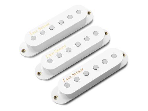 PU6120025 Allparts  Lace Holy Grail set for ST, three noiseless vintage '54 pickups, hot 11,5k bridge, white