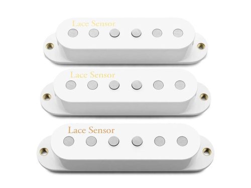 PU6120025 Allparts  Lace Holy Grail set for ST, three noiseless vintage '54 pickups, hot 11,5k bridge, white