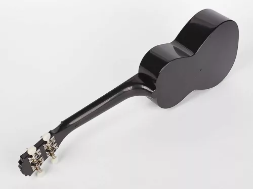 PUC-20-BK Korala  concert ukulele polycarbonate, back with acoustic chambers, black