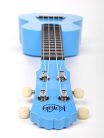 PUC-20-LBU Korala  concert ukulele polycarbonate, back with acoustic chambers, light blue