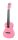 PUC-20-PK Korala  concert ukulele polycarbonate, back with acoustic chambers, pink