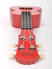 PUC-20-RD Korala  concert ukulele polycarbonate, back with acoustic chambers, light red