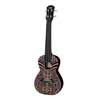 PUC-30-005 Korala Poly Ukes concert ukulele polycarbonate, back with acoustic chambers, gold aztec