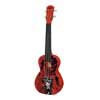 PUC-30-006 Korala Poly Ukes concert ukulele polycarbonate, back with acoustic chambers, junior skeleton