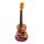 PUC-30-008 Korala Poly Ukes concert ukulele polycarbonate, back with acoustic chambers, Hawaii orange