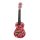 PUC-30-016 Korala Poly Ukes concert ukulele polycarbonate, back with acoustic chambers, pink fractals