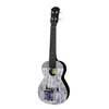 PUC-30-018 Korala Poly Ukes concert ukulele polycarbonate, back with acoustic chambers, newspaper