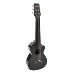   PUG-40-BK Korala Poly Ukes guitarlele polycarbonate, back with acoustic chambers, black