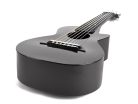 PUG-40-BK Korala Poly Ukes guitarlele polycarbonate, back with acoustic chambers, black