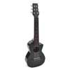 PUG-40-BK Korala Poly Ukes guitarlele polycarbonate, back with acoustic chambers, black