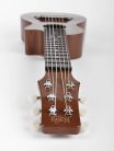 PUG-40-DBR Korala Poly Ukes guitarlele polycarbonate, back with acoustic chambers, dark brown