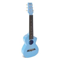   PUG-40-LBU Korala Poly Ukes guitarlele polycarbonate, back with acoustic chambers, light blue