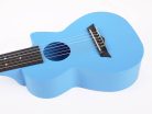 PUG-40-LBU Korala Poly Ukes guitarlele polycarbonate, back with acoustic chambers, light blue