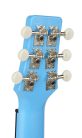 PUG-40-LBU Korala Poly Ukes guitarlele polycarbonate, back with acoustic chambers, light blue