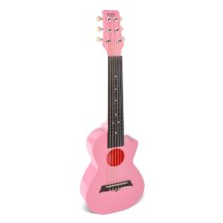   PUG-40-PK Korala Poly Ukes guitarlele polycarbonate, back with acoustic chambers, pink