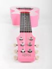 PUG-40-PK Korala Poly Ukes guitarlele polycarbonate, back with acoustic chambers, pink