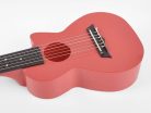 PUG-40-RD Korala Poly Ukes guitarlele polycarbonate, back with acoustic chambers, light red