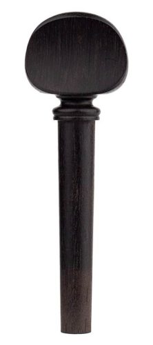 PV-09123E Teller  violin peg 1/2, French, ebony, thick, 9mm