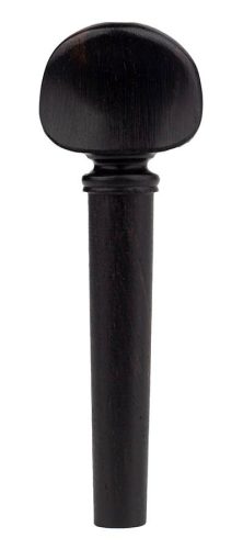 PV-12442E Teller  violin peg 4/4, Swiss with parisian eye, ebony, medium, 9,2mm