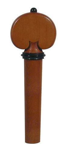 PV-17442BB Teller  violin peg 4/4, Heart, boxwood, black ball and ring, medium, 9,2mm