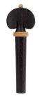 PV-17442EW Teller  violin peg 4/4, Heart, ebony, white ball and ring, medium, 9,2mm