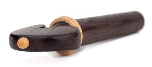 PV-17442RW Teller  violin peg 4/4, Heart, rosewood, white ball and ring, medium, 9,2mm