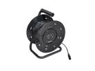 R-01-50 Boston  cable drum, 50 meter, in 1 xlr female, out 1 xlr male