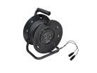 R-02-30 Boston  cable drum, 30 meter, in 2 xlr female, out 2 xlr male