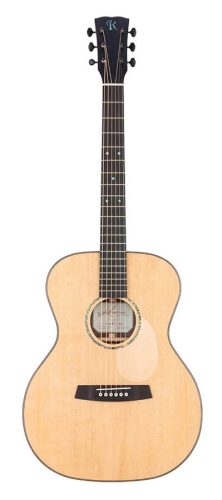 R35 Kremona All Solid Series OM guitar with solid spruce top and solid rosewood b&s